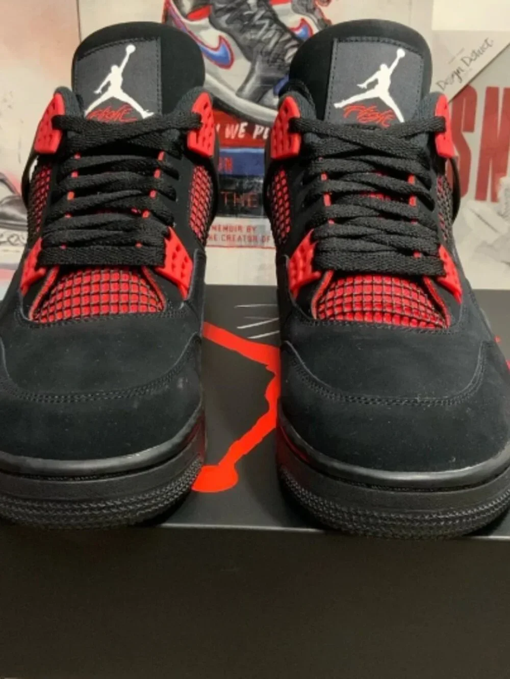 New Air Jordan 4 Retro “Red Thunder”